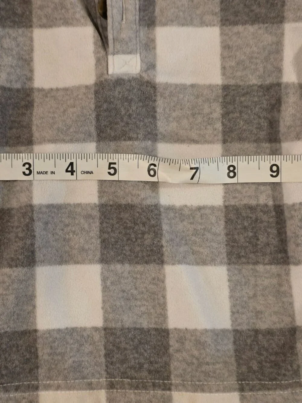 Carters gray plaid